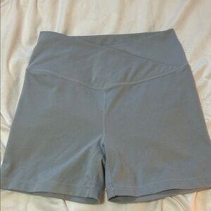 Yogalicious Women's Gray Bike Shorts